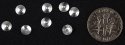 Aluminum Lampshades pkg(8) -- 18′ 45.7cm pkg(8), HO, Ngineering N70058