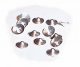 Aluminum Lampshades pkg(8) -- 18′, O, Ngineering N70268