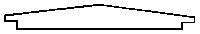 Overhanging Roof, HO, Northeastern Scale Lumber 602