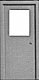 Doors (White Styrene) -- Entryway Type w/Single Large Window pkg(3), HO, Pikestuff 1103