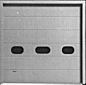 Doors -- Freight - Scale 12 x 12′ 3.7 x 3.7m pkg(2), HO, Pikestuff 1107
