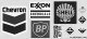 Oil Company Decal pkg(2), HO, Plastruct Inc 96052