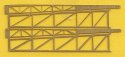 Parts for Construction Equipment -- Etched Brass Crane Boom pkg(2), N, Railway Express Miniatures 2010