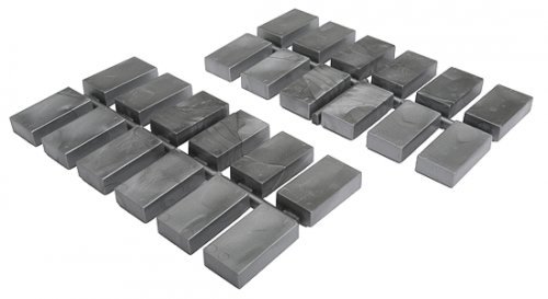 Ingot Loads pkg(24) Fits Rix 628-601 or 602 (Each Sold Separately) -- Cold (Dark Gray), HO, State Tool & Die 795C