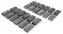 Ingot Loads pkg(24) Fits Rix 628-601 or 602 (Each Sold Separately) -- Cold (Dark Gray), HO, State Tool & Die 795C