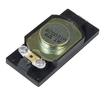 8-Ohm Speaker -- Oval - 0.63 x 1.38′ 1.6 x 3.5cm, All Scales, SoundTraxx 810113
