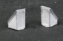 Rooftop Stairway Access Door - Making A Scene(TM) -- Unpainted Metal Castings pkg(2), N, The N Scale Architect 20094