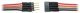 4-Pin Micro Connector -- .122 x .59 x .177` with 6` Wire Leads, All Scales, Train Control Systems 1475