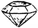 Jewels (No Backing) pkg(12) -- Clear, HO, Utah Pacific Models RR Product 56