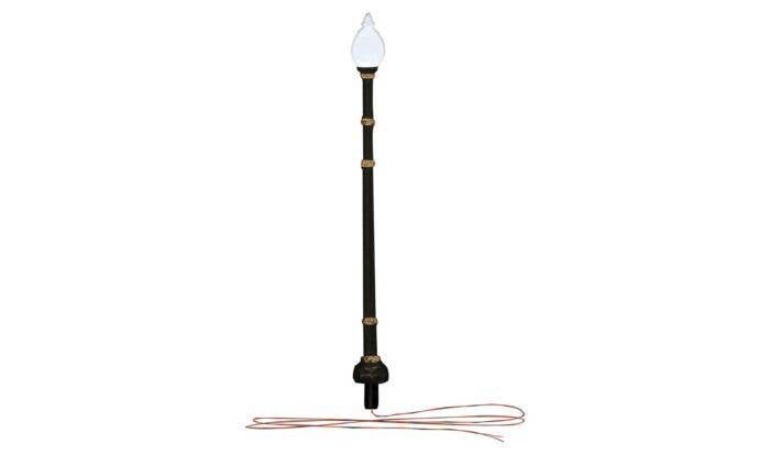 Lamp Post - Just Plug(TM) -- pkg(2), O, Woodland Scenics 5649