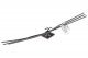 Tidy Wire - Kit - Just Plug Lighting System -- 12 - Wire Mounts, All Scales, Woodland Scenics 5717