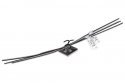 Tidy Wire - Kit - Just Plug Lighting System -- 12 - Wire Mounts, All Scales, Woodland Scenics 5717