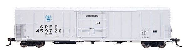 R-70-20 Mechanical Reefer w/Keystone Underframe & Early Roof - Ready to Run -- Southern Pacific Fruit Express (white, blue SP Lo