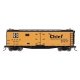 Santa Fe 40′ Steel Ice Reefer - Ready to Run -- Santa Fe The Chief West (Straight Line Map), N, Intermountain Railway Company 