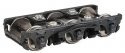 Heavyweight 6-Wheel Metal Passenger Trucks w/RP-25 Metal Wheels -- Type 242A - 1 Pair, HO, WalthersProto 2202