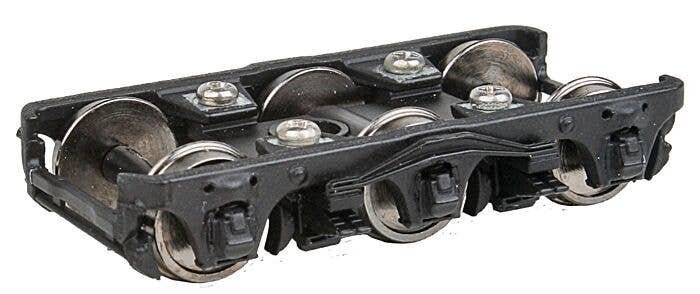 Heavyweight 6-Wheel Metal Passenger Trucks w/RP-25 Metal Wheels -- Type 242A - 1 Pair, HO, WalthersProto 2202