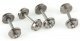 33′ Turned Metal RP-25 Wheelsets -- With Metal Axles pkg(100), HO, WalthersProto 2304