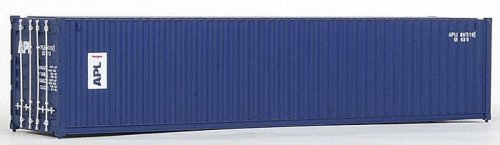 40′ Corrugated Container - Assembled -- American President Lines, HO, Walthers SceneMaster 8157