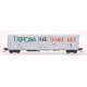57′ Mechanical Refrigerator Car - Ready to Run -- Tropicana (1970 white, green, orange), N, Intermountain Railway Company 2100