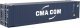 45′ CIMC Container - Assembled -- CMA-CGM (blue, white), HO, Walthers SceneMaster 8569