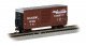 40′ Hi-Cube Boxcar - Ready to Run -- Denver & Rio Grande Western 67422 (Boxcar Red, black, wh, N, Bachmann Industries 18253