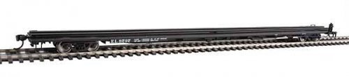 85′ General American G85 Flatcar - Ready to Run -- Erie-Lackawanna 8737, HO, WalthersMainline 5512