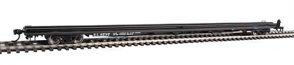 85′ General American G85 Flatcar - Ready to Run -- Erie-Lackawanna 8737, HO, WalthersMainline 5512