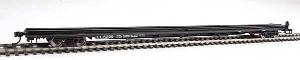 85′ General American G85 Flatcar - Ready to Run -- Erie Lackawanna 8799, HO, WalthersMainline 5514
