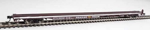 85′ General American G85 Flatcar - Ready to Run -- GTTX (Brown) 300391, HO, WalthersMainline 5518