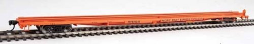 85′ General American G85 Flatcar - Ready to Run -- Pacific Fruit Express 835235, HO, WalthersMainline 5524