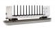 52′ Centerbeam Bulkhead Flatcar - Ready to Run -- Soo Line 5060 (white), HO, Bachmann Industries 12906