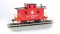 4-Wheel Wood Bobber Caboose - Ready to Run - Silver Series(R) -- Southern Railway 209 (red, , HO, Bachmann Industries 18408
