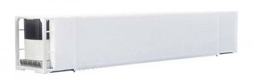 53′ Reefer Container - Ready to Run -- Undecorated, HO, Walthers SceneMaster 8700