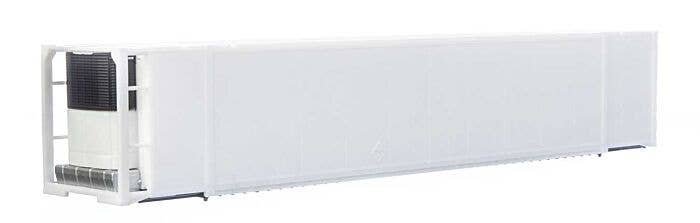 53′ Reefer Container - Ready to Run -- Undecorated, HO, Walthers SceneMaster 8700