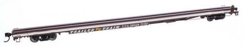 85′ General American G85 Flatcar - Ready to Run -- TTX (Brown) 300129, HO, WalthersMainline 5563