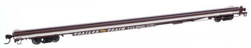 85′ General American G85 Flatcar - Ready to Run -- TTX (Brown) 300251, HO, WalthersMainline 5565