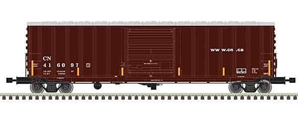 ACF 50′ Precision Design Rib-Side Boxcar - Ready to Run - Master(R) -- Canadian Nati, HO, Atlas Model Railroad Co. 20007066