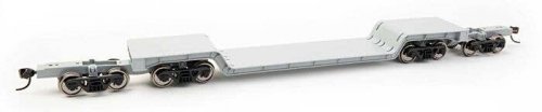 81′ 8-Axle Depressed Center Flatcar - Ready to Run -- Undecorated, HO, WalthersMainline 50200