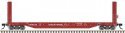 51`6` Bulkhead Flatcar - Ready to Run - Master(R) -- Canadian National 603180 (Boxca, HO, Atlas Model Railroad Co. 20007096