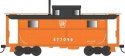 PRR Class N5 Steel Cabin Car (Caboose) - Ready to Run -- Pennsylvania Railroad 477098 (, HO, Bowser Manufacturing Co. 43365