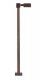 Single-Arm Square LED Light 3-Pack -- Bronze (Warm White LED) Scale Height: 15′ 4.6, HO, Atlas Model Railroad Co. 70000201