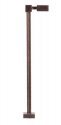 Single-Arm Square LED Light 3-Pack -- Bronze (Warm White LED) Scale Height: 15′ 4.6, HO, Atlas Model Railroad Co. 70000201