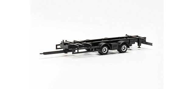 Interchangeable Dual-Axle Trailer Chassis 7.82 M -- pkg(2), HO, Herpa Models 85540
