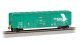 ACF 50`6` Outside-Braced Boxcar - Flashing Rear End Device - Ready to Run -- Berlin Mills Ra, HO, Bachmann Industries 14911