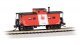 Northeast-Style Steel Cupola Caboose - Ready to Run - Silver Series(R) -- Central Railroad of, N, Bachmann Industries 16870
