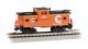 36′ Wide-Vision Caboose - Ready to Run - Silver Series(R) -- Chessie System C&O 903237 (orang, N, Bachmann Industries 70758