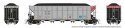 AutoFlood III Rapid Discharge Coal Hopper w/Load 6-Pack - Ready to Run -- Tennesee Valley Aut, HO, Rapido Trains Inc 169057