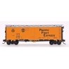R-40-23 Steel Ice Reefer - Ready to Run -- Pacific Fruit Express (orange, Boxcar Red, silver, Modern Gothic Lettering ), N, Inte