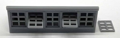 Industrial Skylight w/Open Windows - 3-D Printed Kit, HO, Phoenix Precision Models 31531