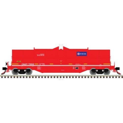 42′ Coil Steel Car with Fishbelly Side Sill - Ready to Run - Master(R) -- ServerCorr , N, Atlas Model Railroad Co. 50006776